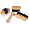 HKM Hobby Horse Set da toelettatura in Legno Nature One Size