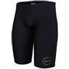 ZONE3 MF-x Performance Gold - Costume da Bagno omologato FINA, Uomo, SW18MFJX101/30, Nero/Oro., 30