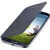 Samsung Flip Cover Originale per Samsung Galaxy S4 I9500 Nera Protezione Display Blister