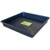 garland sottovaso quadrato nero vassoio in plastica resistente leggero 80x80x12 cm