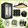 Kit coltivazione indoor growbox illuminazione lampada LED spettro completo 360W