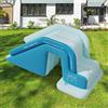 Scivolo gonfiabile per piscina, scivolo d'acqua portatile per giardino,