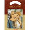 STAFIL KIT STAFIL SANTI E ANGELI "MADONNA CON BIMBO " TELA MEZZO PUNTO STAMPATA + FILI
