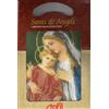 STAFIL KIT STAFIL SANTI E ANGELI "MADONNA CON GESU' "TELA MEZZO PUNTO STAMPATA+FILI