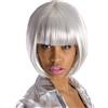 Carnival Toys Parrucca Nonna Granny Grigia Caschetto Donna Costume Carnevale