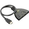 Does not apply Switch HDMI Sdoppiatore, Automatico/Manuale 3 in 1 Out, Supporta 4K/3D/HDR/UHD/1