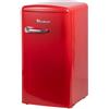 KOOPER FRIGORIFERO VINTAGE RETRO' CON FREEZER MONOPORTA ROSSO DA 100 LT