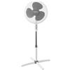 dictrolux Ventilatore a Piantana 45 W Potente 3 Velocità 3 Pale Altezza Regolabile 130 cm