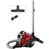 Bosch BGC05AAA2 Aspirapolvere a Carrello Senza Sacco 700W 1,5 Litri 78Db Rosso-N