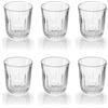 Guzzini - Gocce, Set 6 Bicchieri in Vetro Everyday, 320 cc, Trasparente vgrd