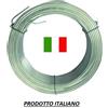 FILO FERRO ZINCATO A CALDO PER TENSIONE LEGATURA RETE MM 1.4 100 MT