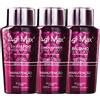 Agi Pro Kit manutenzione capelli alla cheratina Agi Max 3 x 250 ml - Brazilian Care S...