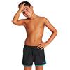 ARENA Brampton Pantaloncino Mare per Bambino, Navy-Soft Green/Blu, 8-9