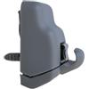 Selezionate da BT Ricambi Gancio Aletta Parasole Supporto Fiat Panda 312 Dal 2012 Grigio 1 Pz Dx = Sx