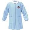 SIGGI Grembiule asilo con zip da bambino Siggi celeste