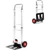 HIT CARRELLO PORTAPACCHI PIEGHEVOLE TELESCOPICO PORTATA 90 KG. RUOTE ANTIFORATURA