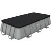 BestWay Telo Copertura Piscina Rettangolare 488x244 cm Invernale con Drenaggio