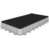 BestWay Telo Copertura Piscina Rettangolare Grigio Corda Drenante 956x488 cm