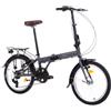 B4C Bici Pieghevole in alluminio cambio 7 velocit? peso 13 Kg facile da trasport
