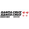 adesivi bici - 10 adesivi Santa Cruz - stickers Santa Cruz