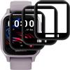 Pellicola Temperato per Garmin Venu Sq/Sq Music, 3 Pezzi Pellicola Protettiva [H