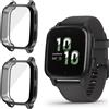 [2 Pezzi Custodia Compatibile Con Garmin Venu Sq 2/Garmin Sq 2 Music, Custodia P