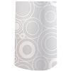 Angelcare Dress Up Gonna decorativa per vaschetta, motivo: cerchi, colore: grigio