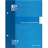 Oxford 100105667 - Risma 100 fogli A4 a quadretti bianchi, per raccoglitori, 210 x 297, 80 g, colore: giallo