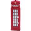 pajoma Salvadanaio a forma di cellulare londinese, 7,4 x 7,2 x 21,5 cm