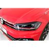 Motordrome Spoiler faro anteriore compatibile con Volkswagen Polo VI 2017- (ABS)