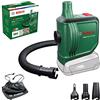 Bosch Compressore a batteria/Compressore per materassini EasyInflate 18V-500 (senza batteria; 18 Volt System; gonfia e sgonfia letti gonfiabili, piscine bambini e altro; in confezione di cartone)