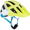 Cratoni Allset Casco da Bicicletta, Multicolore (Bianco/Giallo), 54-58 cm (Taglia Produttore: S-M)