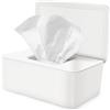 Vonsera Scatola Porta Salviette Umidificate, Dispenser di Salviettes Umidificate con Coperchio, Porta Scatola per Salviette Dispenser per Bagno Ufficio Auto