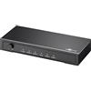 Goobay 58978 Splitter HDMI Ultra HD 4K/2K, 1 Ingresso/4 Uscite, Nero