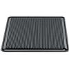 Ompagrill Piastra ghisa (43x40cm) rigata Nero GAS OPT 4043 GHI