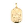 PENDENTE MEDAGLIA VOLTO DI CRISTO IN ORO GIALLO 18 KT + INCISIONE GRATIS