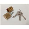 CISA CILINDRO TONDO FISSO IN OTTONE PER SERRATURE 50-131/181/411 CISA L. mm. 55 Ø 25
