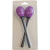 Dadi Ovo Maracas Coppia in Resina ovetto con Manico 25g Bambini Percussioni Nuovo