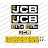 Senza Marca JCB 1THT Dumper Decalcomania Set