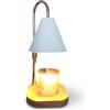 ZEN ARÔME Zen - Aroma Zen'Arome, scaldabagno Candelia-Bruciatore elettrico, diffonde i profumi senza fiamma né fumo, prolunga la durata delle candele-dimmer integrato, altezza regolabile, bianco