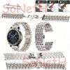 Samsung CINTURINO METALLO 7 BANDE CHIUSURA FIBIA FARFALLA SAMSUNG GEAR S3 SM-R770 SILVER