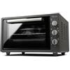 BricoShop24 Forno Elettrico Antracite 1500W 37 Litri Ventilato Multifunzione