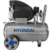 HYUNDAI COMPRESSORE 50 LITRI PORTATILE LUBRIFICATO + FILTRO ANTI CONDENSA Hyundai 65651