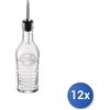 Bormioli Rocco 12x Oliere Vetro tappo v Officina1825 0,27 Litri Trasparente Bormioli Rocco