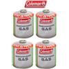 COLEMAN BOMBOLETTA CARTUCCIA GAS COLEMAN c300 performance FILETTO 240 g GAS * 4 PEZZI *