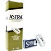 Razor Blades Club 100 Astra Platinum lamette e 5 Sharp Titanium
