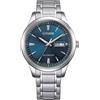 CITIZEN OROLOGIO DA UOMO ACCIAIO Automatico FONDELLO A VISTA NY4058-79L