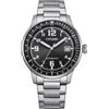 CITIZEN OROLOGIO DA UOMO ACCIAIO Automatico Military FONDELLO A VISTA NJ0190-51E