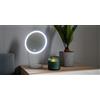 HUMANAS Specchio da trucco HS-ML01 con illuminazione a LED, colore bianco