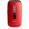 Panasonic Cellulare Panasonic KX TU550EXR SENIOR Rosso